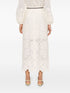 Ottie embroidered midi skirt
